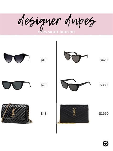 ysl sandal dupes|ysl dupe sunglasses.